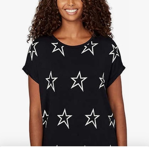 Buffalo David Bitton Ladies' Crewneck Top|Women's Short Sleeve Size M New. - Picture 1 of 5